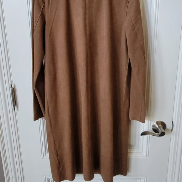 Esprit NWT Brown Faux Suede Jacket - Picture 8 of 15